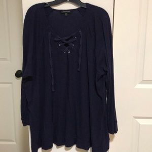 Jersey knit type top